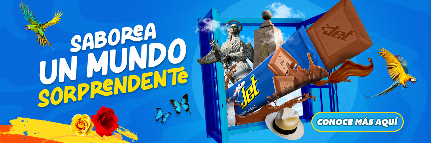 Chocolates Jet Ecuador ColombiaSorprendente!