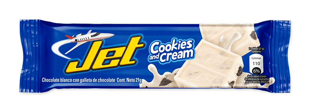 Jet Cookies and Cream