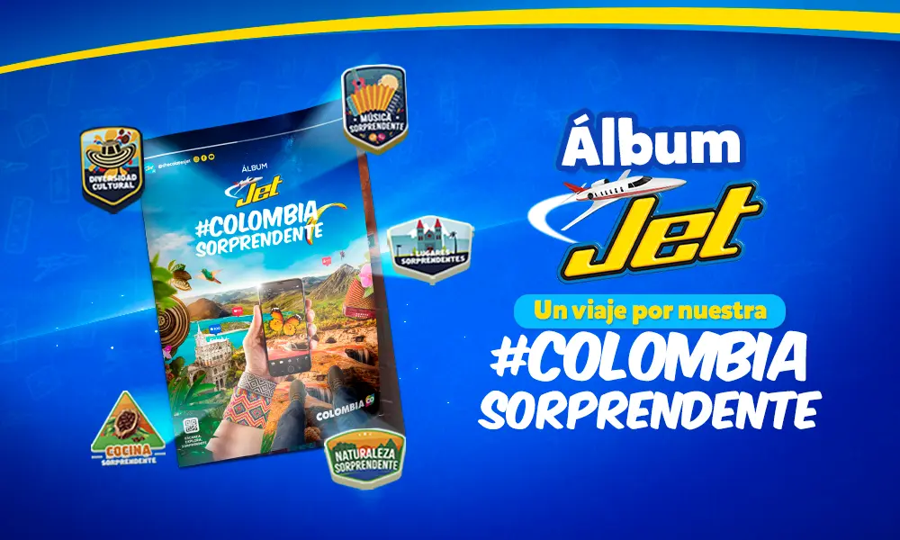 Álbum Jet Colombia Sorprendente